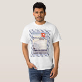  Zwitsers Poster Jungfrau T-shirt (Voorkant volledig)