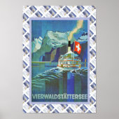  Zwitsers Poster Vierwaldstattersee (Voorkant)