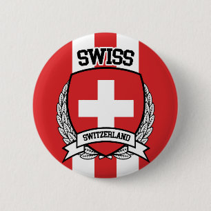 Zwitsers Ronde Button 5,7 Cm