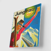  Zwitsers skigebied, Jungfrau Vierkante Klok (Hoek)