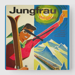 Zwitsers skigebied, Jungfrau Vierkante Klok