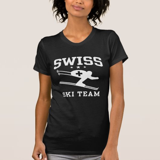 Zwitsers skiteam t-shirt (Voorkant)