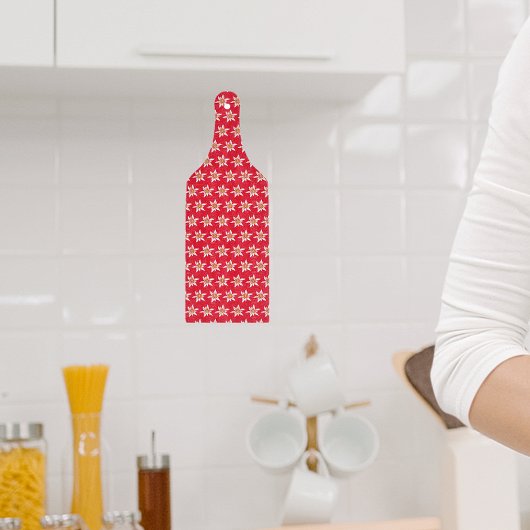 Zwitsers symbool Edelweiss bloempatroon Snijplank