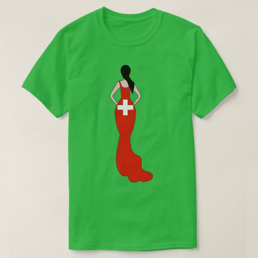 Zwitsers T-shirt (Design voorkant)