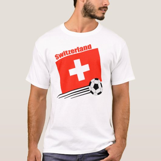 Zwitsers voetbalteam t-shirt (Voorkant)