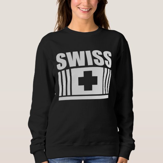 Zwitsers Zwitserland 1 Trui (Voorkant)