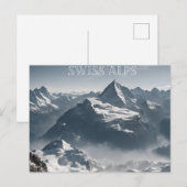 Zwitserse Alpen (4) Briefkaart (Voorkant / Achterkant)