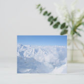 Zwitserse Alpen Briefkaart (Staand voorkant)