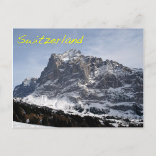Zwitserse Alpen Briefkaart