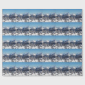 Zwitserse Alpen Cadeaupapier (Vlak)