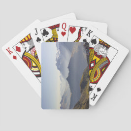 Zwitserse Alpen die kaarten spelen