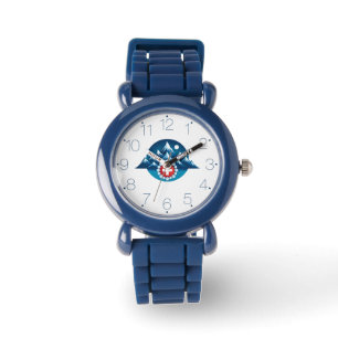 Zwitserse Alpen Illustratie Horloge