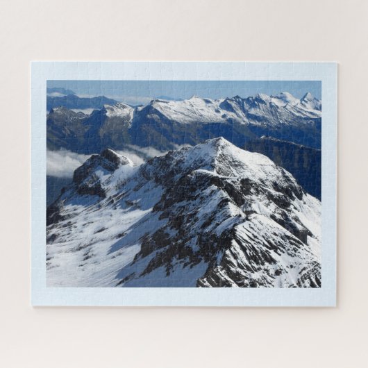 Zwitserse Alpen Legpuzzel (Horizontaal)