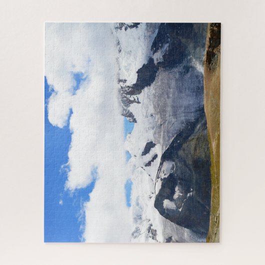 Zwitserse alpen legpuzzel (Verticaal)