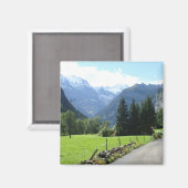 Zwitserse Alpen Magneet (Voorkant / Achterkant)