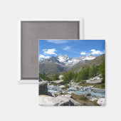 Zwitserse Alpen Magneet (Voorkant / Achterkant)