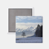 Zwitserse alpen magneet (Voorkant / Achterkant)