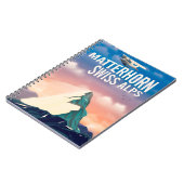 Zwitserse Alpen Matterhorn reisposter Notitieboek (Linkerzijde)