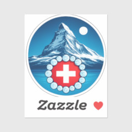 Zwitserse Alpen - Matterhorn Sticker