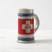 Zwitserse Alpen Matterhorn - Zwitserland Bierpul (Voorkant rechts)