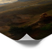 Zwitserse Alpen Poster (Hoek)