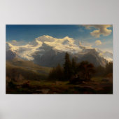 Zwitserse Alpen Poster (Voorkant)