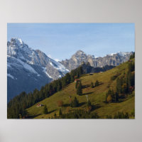 Zwitserse Alpen Poster