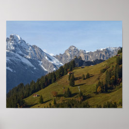 Zwitserse Alpen Poster