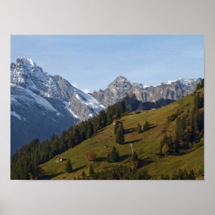 Zwitserse Alpen Poster