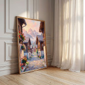 Zwitserse Alpen Zonsopgang Canvas Print