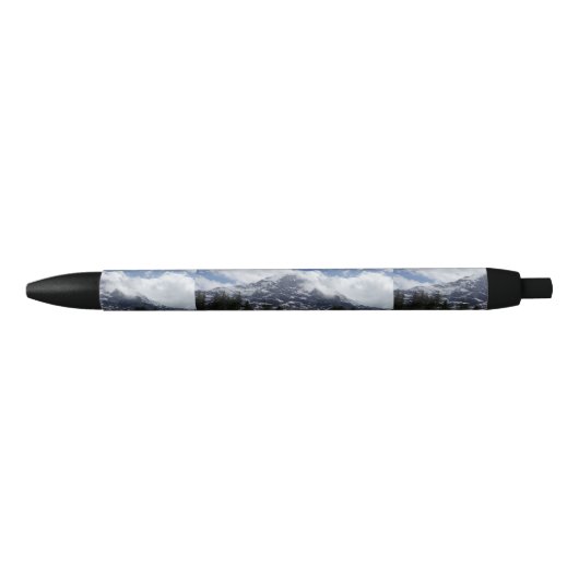 Zwitserse Alpen Zwarte Inkt Pen (Voorkant)
