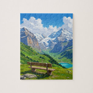 Zwitserse Alpen Zwitserland Reizen Legpuzzel