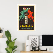 Zwitserse Aperitief Vintage Voedsel&Drank Poster (Thuiskantoor)