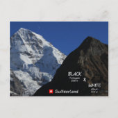 Zwitserse bergen, Schweizer Berge, Mönch Briefkaart (Voorkant)