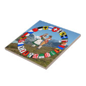 Zwitserse bergen, Zwitserse kantons en volksdanser Tegeltje (Zijkant)