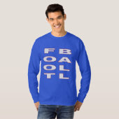 ZWITSERSE Blauwe T-shirt (Voorkant volledig)