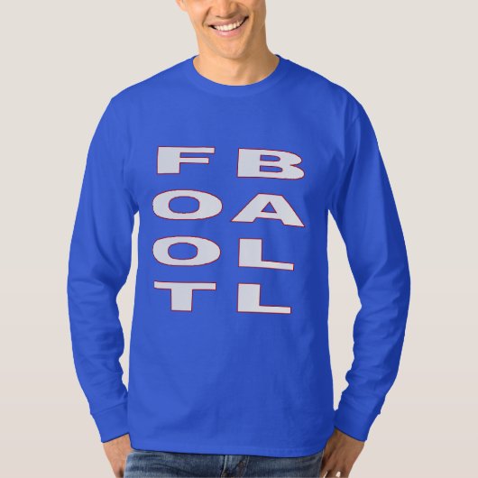 ZWITSERSE Blauwe T-shirt (Voorkant)