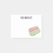Zwitserse cartoon voor rolkoeken post-it® notes (Voorkant)