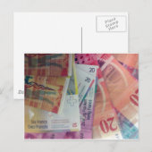 Zwitserse franken briefkaart (Voorkant / Achterkant)