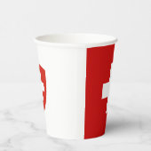 Zwitserse frankjassen papieren bekers (Rechts)