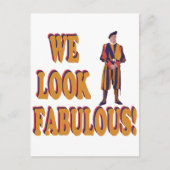 Zwitserse Garde Briefkaart (Voorkant)