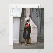 Zwitserse Garde in uniform ontworpen door Michelan Briefkaart (Voorkant / Achterkant)