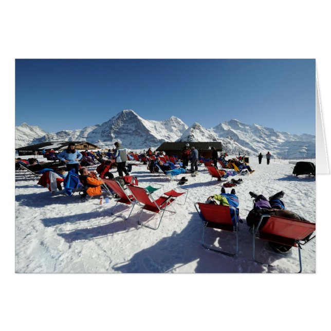 Zwitserse Gegroetenkaarten, Mannlichen (Voorkant Horizontaal)