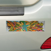 Zwitserse graffiti, Bazel, Zwitserland Bumpersticker (Op auto)