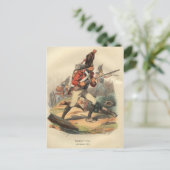 Zwitserse Grenadier Briefkaart (Staand voorkant)