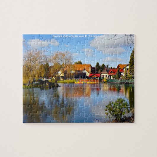 Zwitserse Grindlelwald Tasmanië Legpuzzel (Horizontaal)