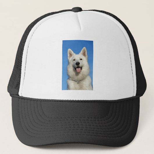 Zwitserse herdershond trucker pet (Voorkant)