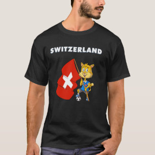 Zwitserse Huiskat Zwitserland Fan T-shirt