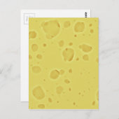 Zwitserse kaas briefkaart (Voorkant / Achterkant)