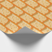 Zwitserse kaas cadeaupapier (Hoek)